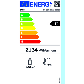 Einbaukühlvitrine IRENE 202 BI | 200 ltr Produktbild 1 L
