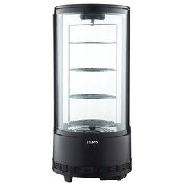 Kuchenvitrine ELIZA schwarz | 73 ltr Produktbild