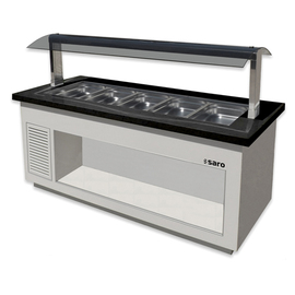 Heißes Buffet PREMIUM LINE SB-H130 | weiß | passend für 3 x GN 1/1 Produktbild