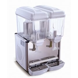 Kaltgetränke-Dispenser Corolla 2W kühlbar weiß | 2 Behälter 2 x 12 ltr  H 640 mm Produktbild