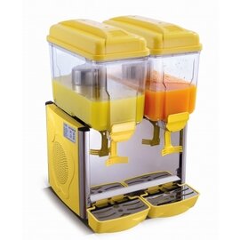 Kaltgetränke-Dispenser Corolla 2G gelb | 2 Behälter 2 x 12 ltr Produktbild