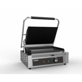 Kontaktgrill PG 1 BGG | Grillplatte aus Gusseisen glatt | gerillt Produktbild