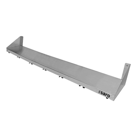 Gewürzregal Edelstahl für 6 x 1/6 GN | 1200 mm x 210 mm Produktbild
