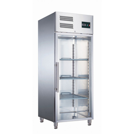 Tiefkühlschrank EGN 650 BTG GN 2/1 | Glastür | Statische Kühlung Produktbild