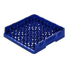 Tablettspülkorb blau | 500 mm x 500 mm | 1 offene Seite Produktbild