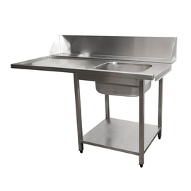 Zulauftisch für Spülmaschine rechts L 1600 mm Produktbild