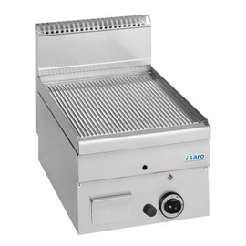 Gasgrillplatte GFT46R gerillt | Aufsatzgerät | 400 mm x 600 mm H 460 mm Produktbild