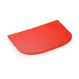Cremeschaber | Teigschaber PP rot | 148 mm x 99 mm Produktbild