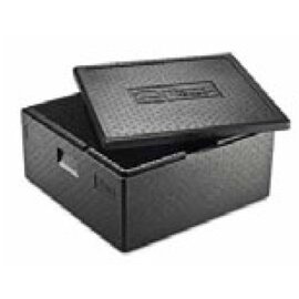 Box MAXI 49 ltr schwarz  | 595 mm  x 595 mm  H 165 mm Produktbild