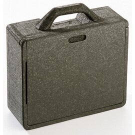 Box HOT & COOL schwarz 7,5 ltr  | 380 mm  x 300 mm  H 130 mm Produktbild
