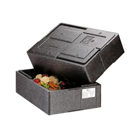 Box MULTI schwarz 20 ltr  | 595 mm  x 390 mm  H 165 mm Produktbild