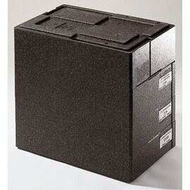 Box MULTI schwarz 20 ltr  | 595 mm  x 390 mm  H 165 mm Produktbild 2 S