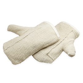 Backhandschuhe Baumwolle naturweiß 1 Paar 270 mm x 150 mm Produktbild