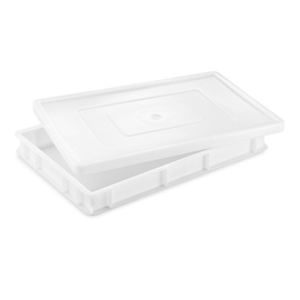 Pizzaballenbox | Stapelbehälter weiß 14 ltr | 600 mm x 400 mm H 70 mm Produktbild