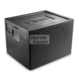 Thermobox Depot schwarz | passend für 16 - 24 Alu-Menüschalen Produktbild