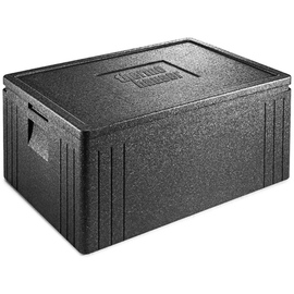 EPP-Box Universal Eco Line | EPP schwarz | Bäckernorm | 685 mm x 485 mm H 360 mm Produktbild