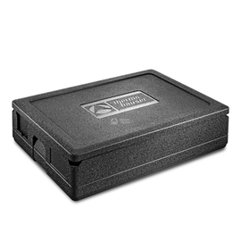 Speisentransportbox | Thermobox UNISTAR 18,5cm 2019 Bäckernorm EPP schwarz 33 ltr | 695 mm x 495 mm H 185 mm Produktbild