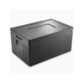 RESTPOSTEN | Box schwarz 45 ltr  | 595 mm  x 390 mm  H 320 mm Produktbild