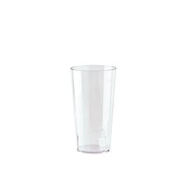 Mehrwegbecher 25 cl Mehrweg SAN klar transparent mit Eichstrich 0,25 ltr Produktbild