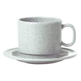 Restposten | Maxi-Tasse stapelbar, Material: Melaminharz, Farbe: granit,  Maße: Ø 77 mm, Höhe 75 mm, Volumen: 280 ml Produktbild