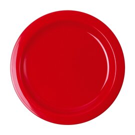 Teller rot  Ø 215 mm | Mehrweg Produktbild