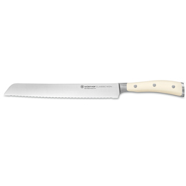 Brotmesser CLASSIC IKON CRÈME | Klingenlänge 23 cm | Wellenschliff Produktbild