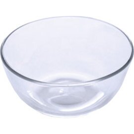 Glas-Schale ASTORIA TRANSPARENT, Ø 21,0 cm, Inhalt 205 cl, Höhe 102 mm, Gewicht 994 gr. Produktbild