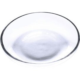 Glasteller tief, ASTORIA TRANSPARENT, Ø 17 cm, Höhre 2,8 cm, Gewicht 393gr. Produktbild