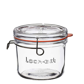 Einmachglas | 500 ml H 105 mm • Bügelverschluss | Gummiring Produktbild