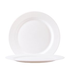 RESTPOSTEN | Platzteller EVOLUTION | Hartglas weiß  Ø 317 mm Produktbild
