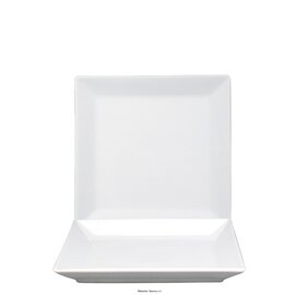 Teller KIMI Porzellan weiß quadratisch  Ø 288 mm | 210 mm  x 210 mm Produktbild