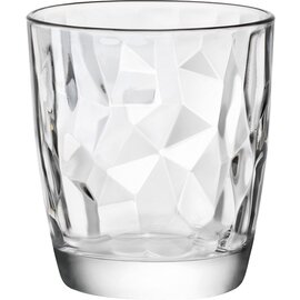 Whiskybecher DIAMOND Acqua Trasparente 30,5 cl transparent mit Relief Produktbild
