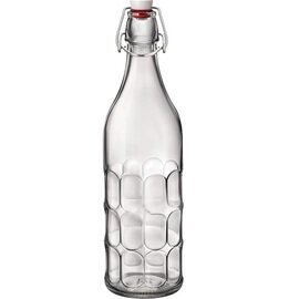 Flasche VARIOUS 1000 ml Glas mit Deckel Bügelverschluss Ø 88 mm H 314 mm Produktbild