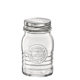 Salzstreuer OFFICINA 1825 350 ml Glas geriffelt Produktbild