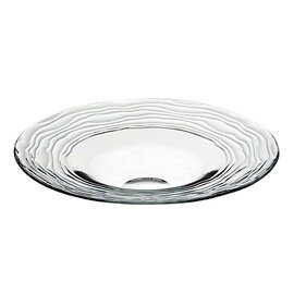 Schale OASI TRANSPARENT Glas mit Relief  Ø 300 mm  H 60 mm Produktbild