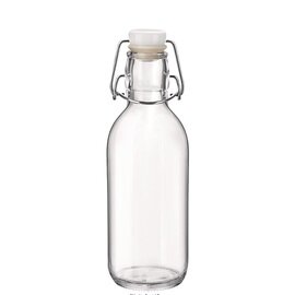 Flasche EMILIA 500 ml Glas mit Deckel Bügelverschluss Ø 73,5 mm H 222 mm Produktbild