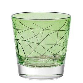 Whiskybecher DOLOMITI Green 29 cl grün mit Relief Produktbild