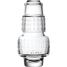 Karaffe Boston Shaker Rondo Glas mit Relief 600 ml H 160 mm Produktbild 1 S