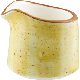 Milchgießer AURA AMBER Banquet Porzellan Maxima Porcelain gelb 60 ml H 60 mm Produktbild