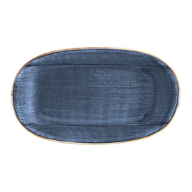 Platte AURA DUSK Gourmet oval Porzellan 192 mm x 111 mm Produktbild