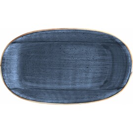 Platte AURA DUSK oval Porzellan 335 mm x 195 mm Produktbild