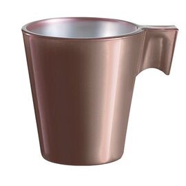 Obertasse 80 ml Hartglas rose mit Henkel Produktbild