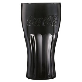 Colabecher ORIGINAL COCA-COLA MIRROR FH37 37 cl schwarz mit Relief Produktbild