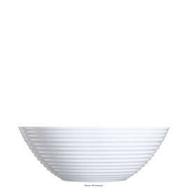 Salatschüssel STAIRO 3100 ml Hartglas mit Relief  Ø 273 mm  H 98 mm Produktbild