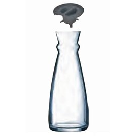Karaffe FLUID Glas mit Deckel 750 ml H 210 mm Produktbild