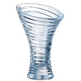 Eisbecher JAZZED Swirl 410 ml Glas mit Relief  Ø 120 mm  H 197 mm Produktbild