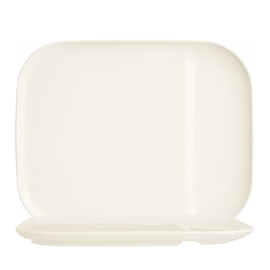 Platte GOURMAND EXPRESS CREAM Osaka Porzellan Hartporzellan weiß rechteckig | 280 mm x 226 mm H 20 mm Produktbild