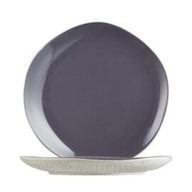 Teller Dark Grey Rocaleo Porzellan  Ø 254 mm Produktbild