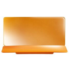 Teller PURITY COLOR Porzellan karamellfarben rechteckig | 275 mm  x 130 mm Produktbild