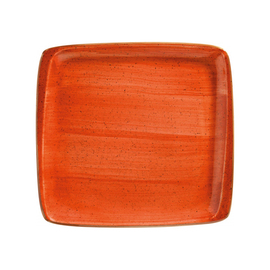 Platte AURA TERRACOTTA Moove rechteckig Porzellan 215 mm x 200 mm Produktbild